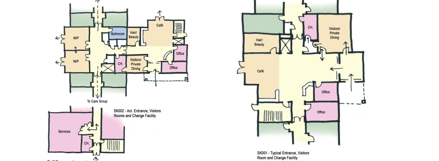 Infection control in care home design