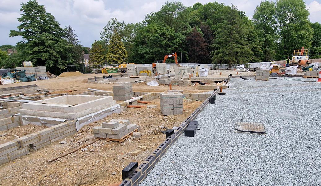 Harris Irwin News - Progress at Brentwood